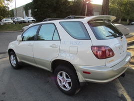 2000 LEXUS RX300 PEARL WHITE 3.0L AT 4WD Z15045